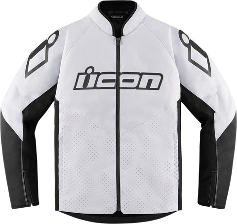 ICON Hooligan™ CE Jacket - White - 2XL 2820-5801