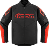 ICON Hooligan™ CE Jacket - Black/Orange - XL 2820-5806