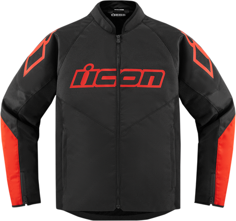 ICON Hooligan™ CE Jacket - Black/Orange - XL 2820-5806