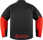 ICON Hooligan™ CE Jacket - Black/Orange - Small 2820-5803