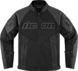 ICON Mesh AF™ Leather Jacket - Black - Large 2810-3899