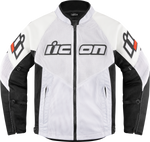 ICON Mesh AF™ Leather Jacket - White - Medium 2810-3903