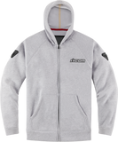 ICON Uparmor Hoodie - Gray - 2XL 3050-6151