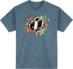 ICON Redoodle T-Shirt - Indigo Heather - Large 3030-21971