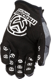 MOOSE RACING Youth MX1™ Gloves - Black/White - XS 3332-1717