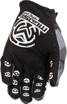 MOOSE RACING Youth MX1™ Gloves - Black/White - Large 3332-1720