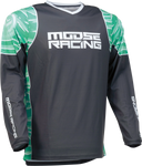 MOOSE RACING Qualifier Jersey - Teal/Gray - Large 2910-6960