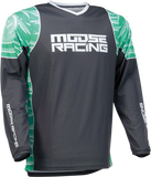 MOOSE RACING Qualifier Jersey - Teal/Gray - XL 2910-6961
