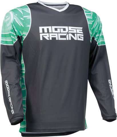 MOOSE RACING Qualifier Jersey - Teal/Gray - Medium 2910-6959