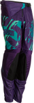 MOOSE RACING Youth Agroid Pants - Purple/Teal - 18 2903-2171