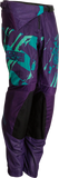 MOOSE RACING Youth Agroid Pants - Purple/Teal - 18 2903-2171