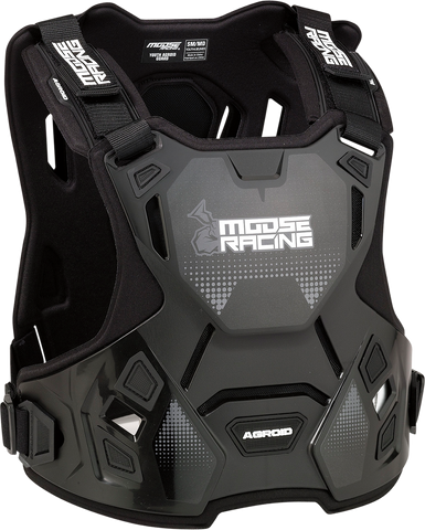 MOOSE RACING Youth Agroid™ Chest Guard - Black - S/M 2701-1116