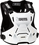 MOOSE RACING Youth Agroid™ Chest Guard - White - 2XS/XS 2701-1117