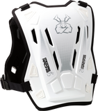 MOOSE RACING Youth Agroid™ Chest Guard - White - 2XS/XS 2701-1117