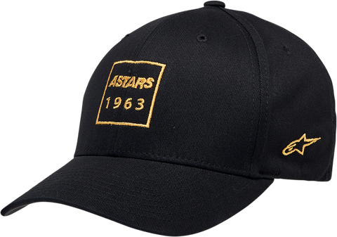 ALPINESTARS Boxed Hat - Black - Small/Medium 12128122010S/M