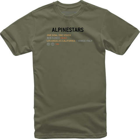 ALPINESTARS Quest T-Shirt - Green - 2XL 1212-720026902X