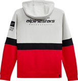 ALPINESTARS Position Zip Hoodie - Red/Black - Medium 1212-530221096M