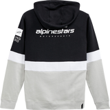 ALPINESTARS Position Zip Hoodie - Black/White - 2XL 12125302211092X