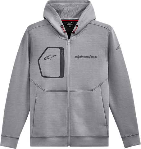 ALPINESTARS Convex Hoodie - Gray - Medium 1212530201026M
