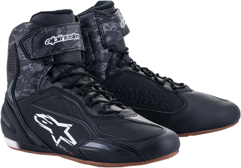 ALPINESTARS Faster-3 Shoes - Black/Gray - US 9.5 251021911829.5