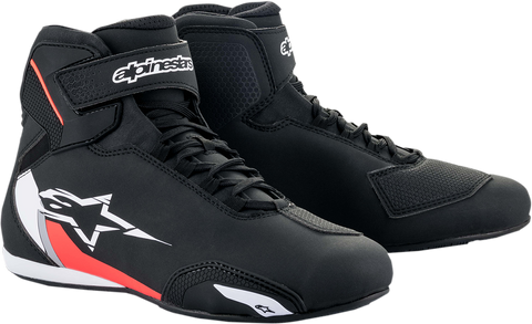 ALPINESTARS Sektor Shoes - Black/White/Red - US 10 2515518123110