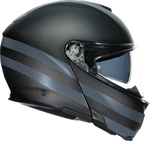 AGV SportModular Helmet - Dark Refractive - Carbon/Black - Small 211201O2IY01410