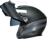 AGV SportModular Helmet - Dark Refractive - Carbon/Black - XL 211201O2IY01415