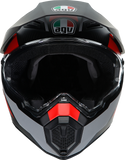 AGV AX9 Helmet - Refractive ADV - Matte Carbon/Red - MS 217631O2LY01406