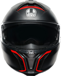 AGV Tourmodular Helmet - Frequency - Gunmetal/Red - 2XL 211251F2OY00516
