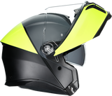 AGV Tourmodular Helmet - Balance - Black/Yellow Fluo/Gray - Large 211251F2OY00114