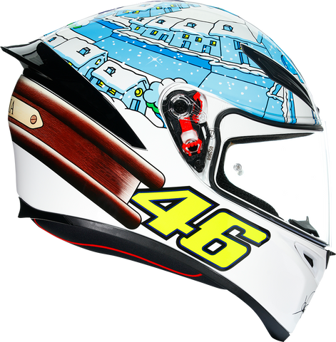 AGV K1 Helmet - Rossi Winter Test 2017 - 2XL 210281O0I002011