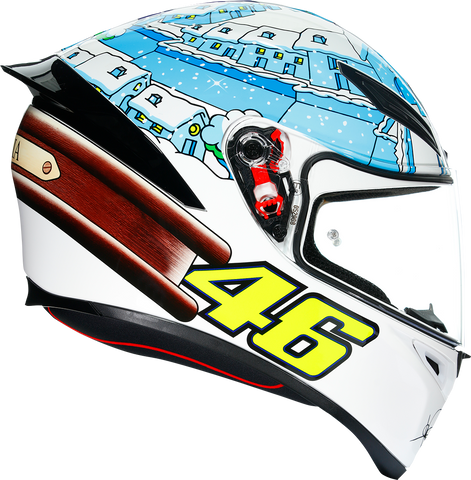 AGV K1 Helmet - Rossi Winter Test 2017 - Large 210281O0I002009