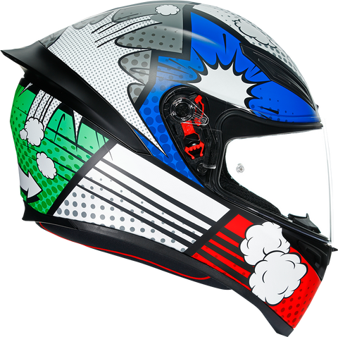 AGV K1 Helmet - Bang - Matte Italy/Blue - MS 210281O2I005906