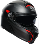 AGV Tourmodular Helmet - Frequency - Gunmetal/Red - Small 211251F2OY00510