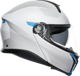 AGV Tourmodular Helmet - Frequency - Gray/Blue - 2XL 211251F2OY00616
