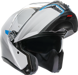 AGV Tourmodular Helmet - Frequency - Gray/Blue - XL 211251F2OY00615