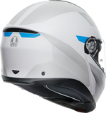 AGV Tourmodular Helmet - Frequency - Gray/Blue - Small 211251F2OY00610