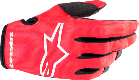 ALPINESTARS Youth Radar Gloves - Red/White - 2XS 3541823-3120-2X