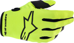 ALPINESTARS Youth Radar Gloves - Yellow/Black - Small 3541823-551-S