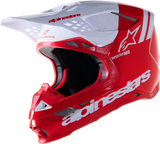 ALPINESTARS Supertech M8 Helmet - Radium 2 - MIPS? -  Gloss Red/White - Small 8301523-3012-SM