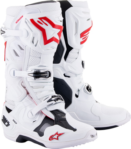 ALPINESTARS Tech 10 Supervented Boots - White - US 10 2010520-2230-10