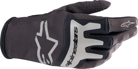 ALPINESTARS Techstar Gloves - Black/Silver - Large 3561023-1419-L