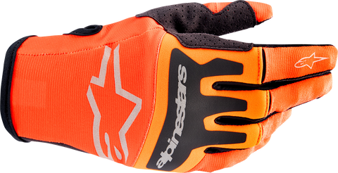 ALPINESTARS Techstar Gloves - Orange/Black - XL 3561023-411-XL