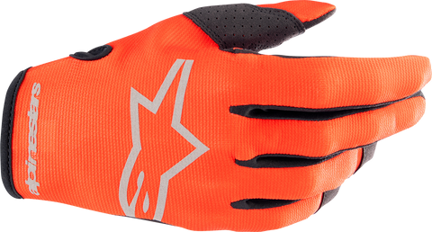 ALPINESTARS Radar Gloves - Orange/Black - Large 3561823-411-L