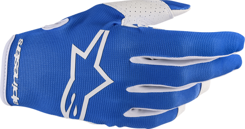 ALPINESTARS Radar Gloves - Blue/White - Large 3561823-7262-L