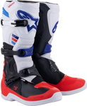 ALPINESTARS Tech 3 Boots - White/Red/Black - US 7 2013018-2307-7