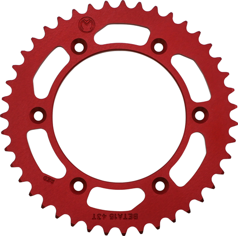 MOOSE RACING Rear Sprocket - 43 Tooth - Beta 1211-BET-43-13