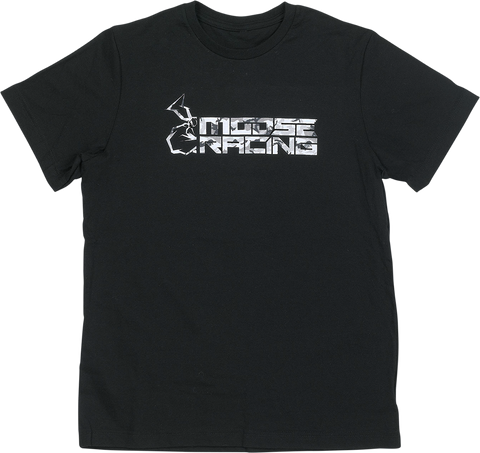 MOOSE RACING Youth Camo T-Shirt - Black - XL 3032-3685