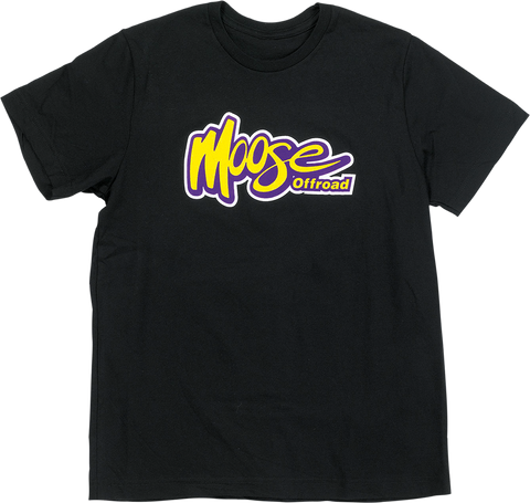 MOOSE RACING Youth Off-Road T-Shirt - Black - Large 3032-3700