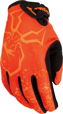 MOOSE RACING Youth SX1* Gloves - Orange - Medium 3332-1755
